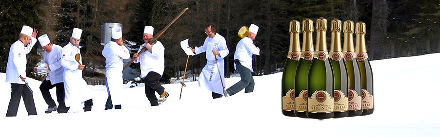 Arunda: vini spumanti di montagna dei grandi chef