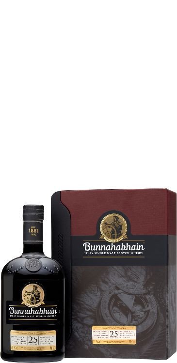 Bunnahabhain Islay Single Malt Scotch Whisky  25 Years Old
