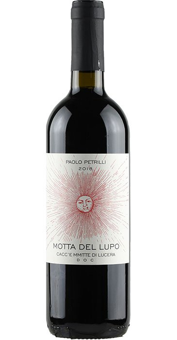 Paolo Petrilli Motta del lupo 2018 Cacc'e mmitte di Lucera DOC