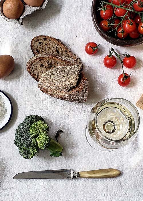 Goditi bianchi morbidi e strutturati