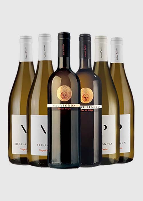 Selezioni di vini bianchi in offerta